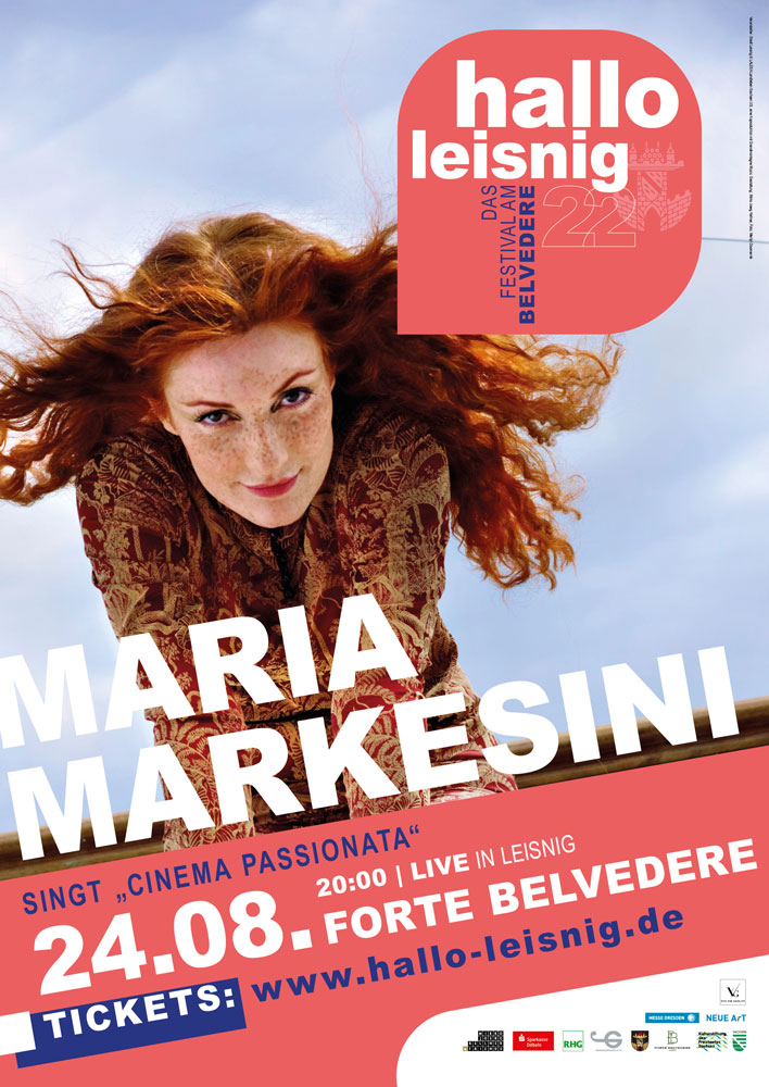 Maria Markesini im Forte Belvedere Leisnig zum Festival Hallo Leisnig