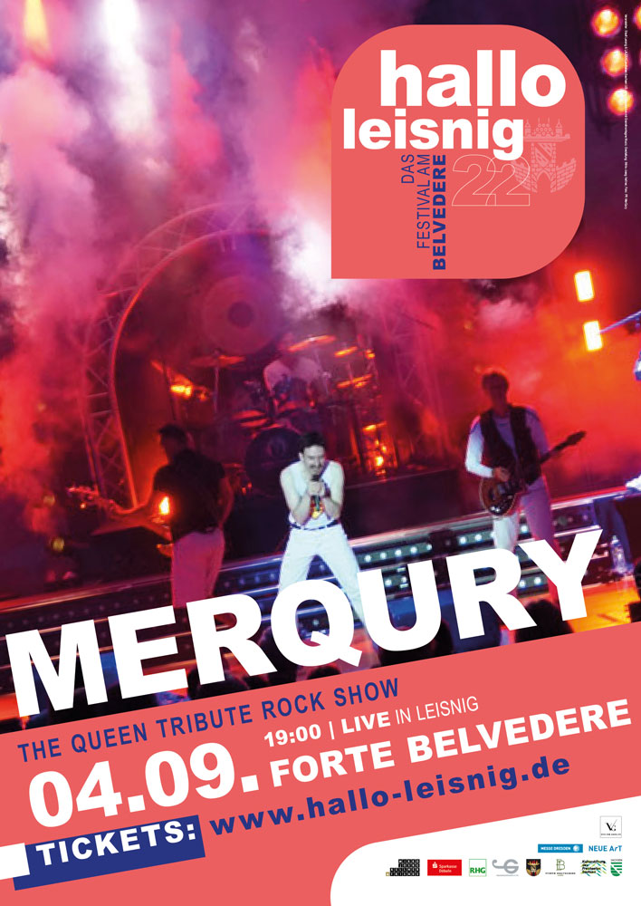 MerQury Queen Tribute Rock Show im Forte Belvedere Leisnig zum Festival Hallo Leisnig