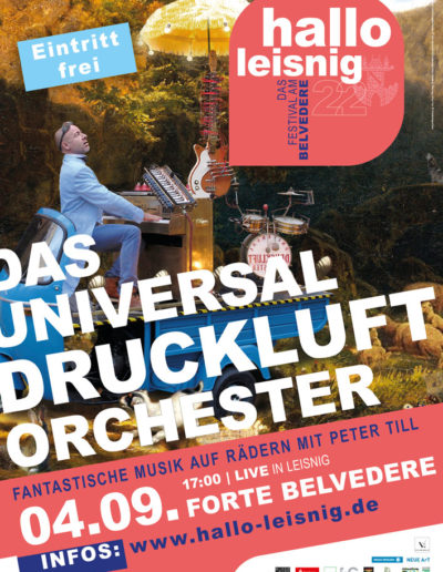 Universal Druckluft Orchester Peter Till im Forte Belvedere Leisnig – Hallo Leisnig