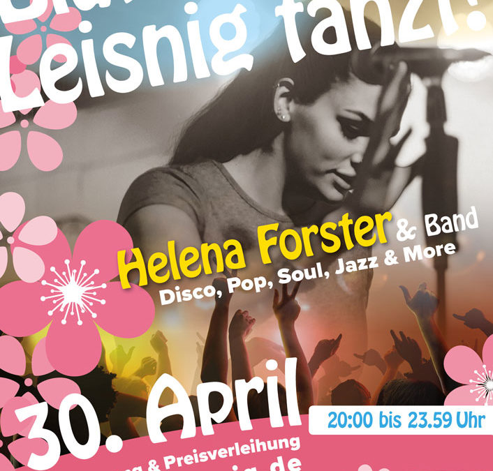 Live-Musik zum Tanzen mit Helena Forster & Band im Forte Belvedere zum Blütenfest Leisnig